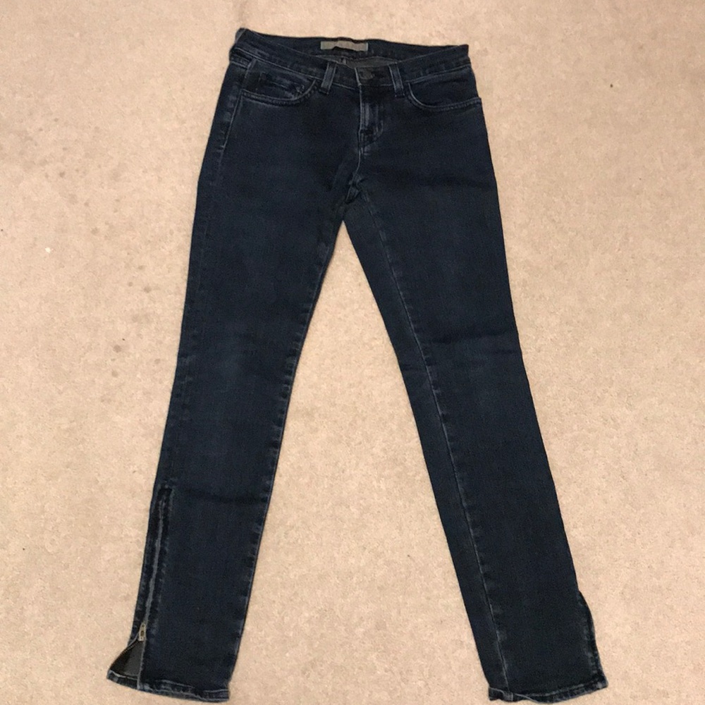 J brand the deal skinny leg w zipper leg Jean - Picture 2 of 7